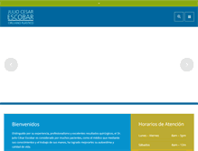Tablet Screenshot of doctorescobar.com